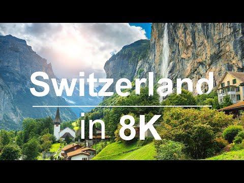 Switzerland in 8K ULTRA HD HDR Video - Heaven of Earth (60 FPS)