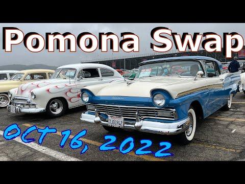 Pomona Swap Meet & Classic Car Show - October 16, 2022 #Video