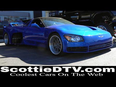 Chevrolet Corvette C5 GT SSC Rear Mounted Dual Engine Super Super Car #Video