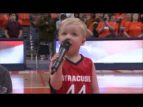 3-year-old National Anthem singer Drake Grillo Video