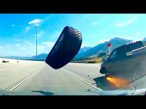 Tire Flies Off at the Worst Time. Your Daily Dose Of Internet. #Video