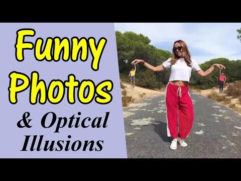 Funny Photos That Turned Out To Be Optical Illusions #Video