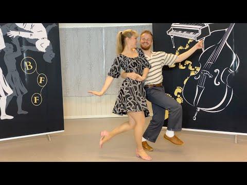 Fun Improvised Couple Dance by Sondre & Tanya #Video