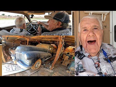 WW2 Veteran's Reaction To Son Fixing His 1946 Cadillac To Drive