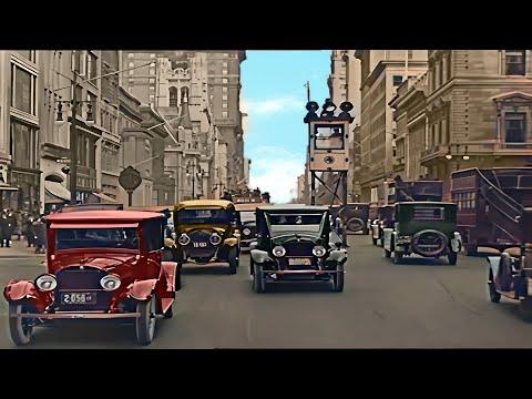 1920s - A Trip Around The World in Color [60fps, Remastered] w/added sound #Video