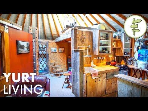 14 Years Living Off-Grid in a Yurt - Man Shares Real Life Experience