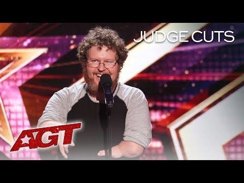 Hilarious Comedian Ryan Niemiller Talks About Dating With A Disability - America's Got Talent 2019