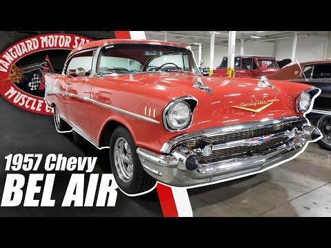 1957 Chevrolet Bel Air For Sale Vanguard Motor Sales #Video