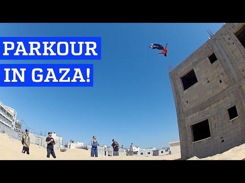 PARKOUR & FREERUNNING IN GAZA | PEOPLE ARE AWESOME