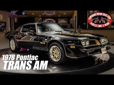 1978 Pontiac Firebird Trans Am #Video