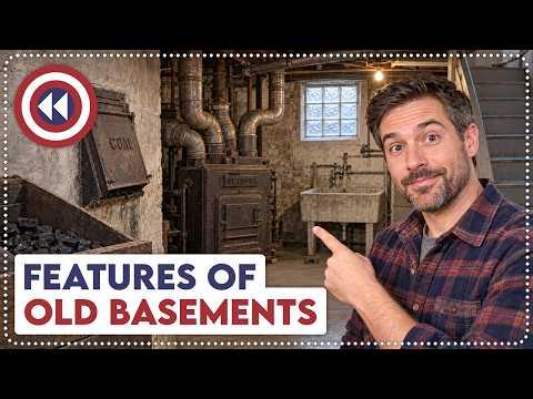 10 Old Basement Features Reveal How Americans Used To Live #Video