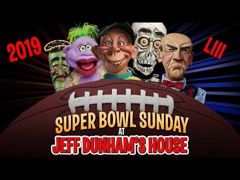 Rams vs. Patriots! Super Bowl Sunday at Jeff Dunham’s House 2019! JEFF DUNHAM
