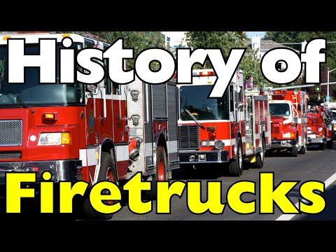 From Bucket Brigades to High-Tech Machines: The Wild Evolution of Firetrucks! #Video