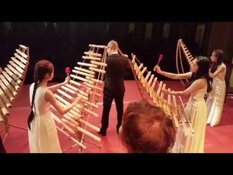 Mozart's Turkish March in Bamboo #Video