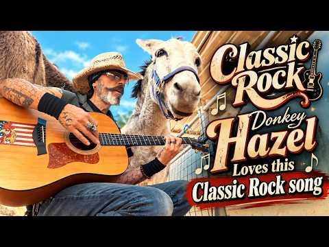 Playing Classic Rock songs for a Classic Rock Donkey #Video