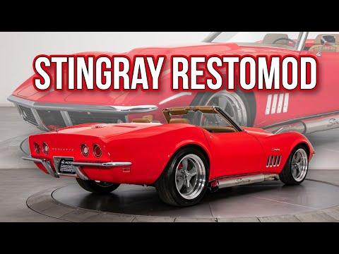 Freshly Restored 1969 Corvette Stingray RestoMod 350/385hp V8 4-speed - FOR SALE  #Video