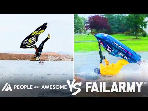 Jet Skis, Snowboards, Contortion & ﻿More Wins Vs. Fails | People Are Awesome Vs. FailArmy #Video
