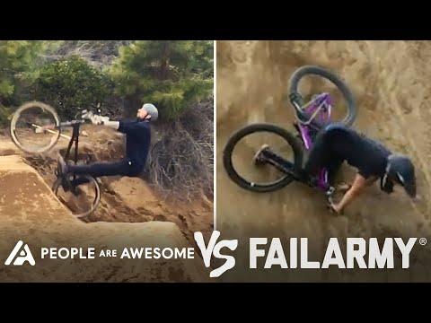 High Flying Mountain Bike Wins Vs. Fails & More! | People Are Awesome Vs. FailArmy #Video