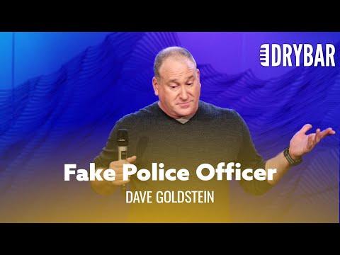 When Someone Thinks You're A Police Officer. Dave Goldstein #Video