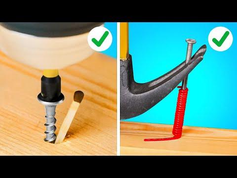 Ultimate Guide: When to Use Nails vs. Screws in Repairs #Video