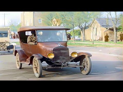 Oklahoma City 1920s in Color | Black Town [60fps, Remastered, Sound Design] #Video