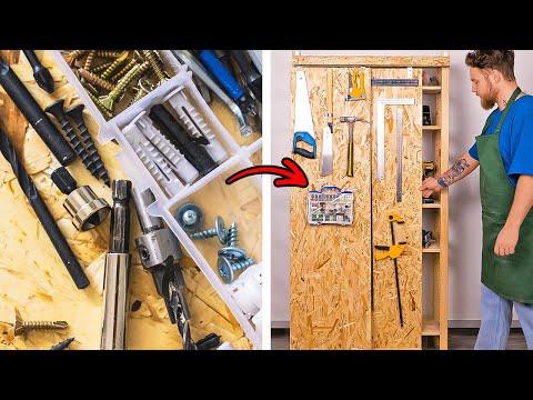 The Garage Makeover: Fun Hacks for Organizing Your Tools #Video