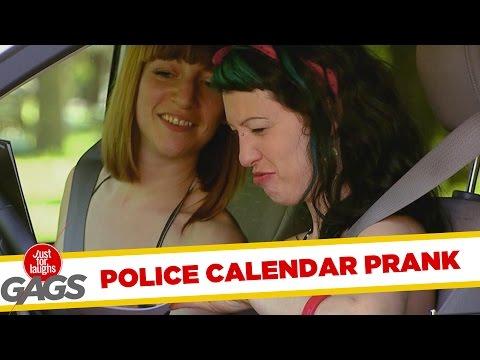 Cops Sexy Calendar For Charity Prank