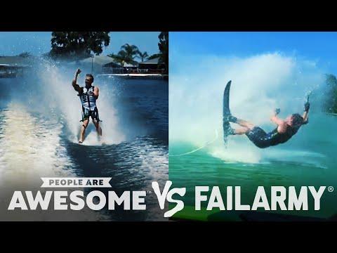 Skiing, Wakeboarding, Freerunning Wins & Fails Video | People Are Awesome Vs. FailArmy