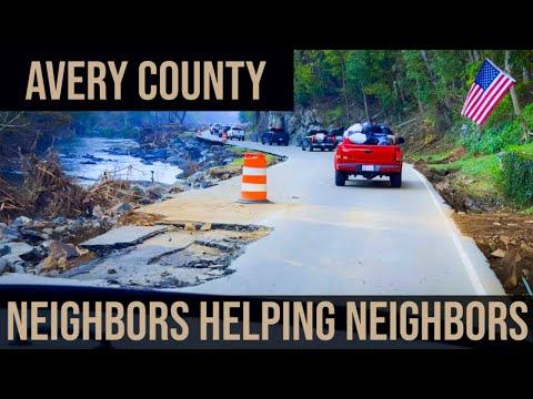 The Aftermath Of Hurricane Helene: Neighbors Helping Neighbors In Avery County