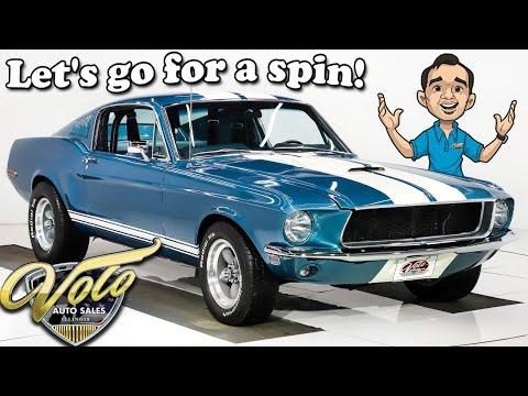 1968 Ford Mustang for sale at Volo Auto Museum #video