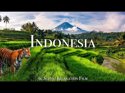 Indonesia 4K - Scenic Relaxation Film With Calming Music #Video