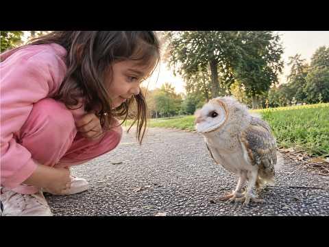 When Your New Best Friend Is an Owl #Video