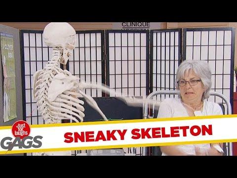 Sneaky Skeleton Prank