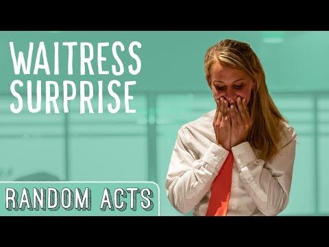 Strangers Tip a Waitress $4000! - Random Acts