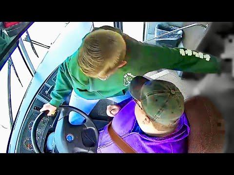 Student Stops Bus After Driver Passes Out - Your Daily Dose Of Internet #Video