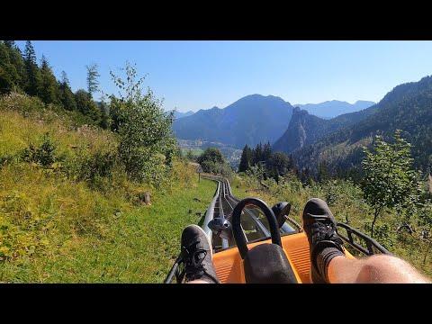Alpine Coaster Ride (No Brakes) #Video