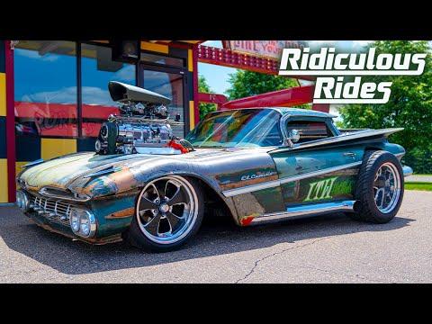 1959 Chevy Gets Epic 'Hulk' Makeover | RIDICULOUS RIDES #Video