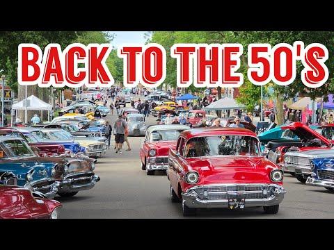 Back to the 50's 2026 - Massive Classic Car Show - PART ONE #Video