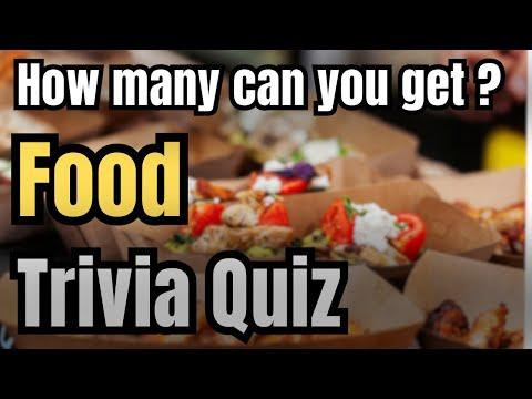 Test Your Knowledge with a Fun World Food and Drink Quiz? #Video