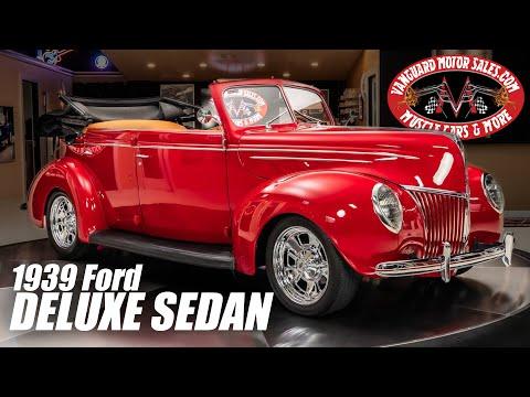 1939 Ford Sedan Deluxe Sedan Convertible Street Rod #Video