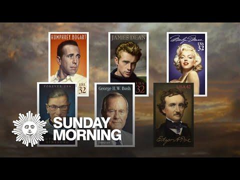 Portraitist Michael Deas and the art of postage stamps #Video
