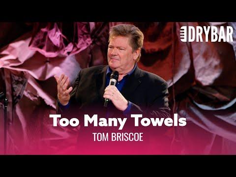 Women Use Too Many Towels In The Bathroom. Comedian Tom Briscoe #Video