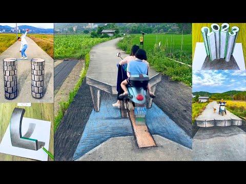 Amazing Drawings - 3D Art #Video