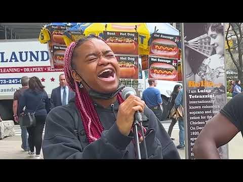 She Didn't Know She Could Sing - People Just Want To Have Fun #Video