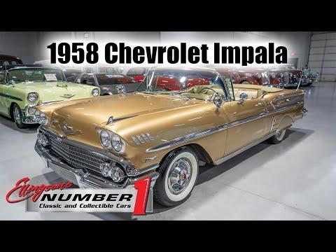 1958 Chevrolet Impala Convertible #Video