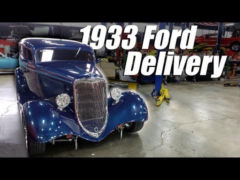 1933 Ford Sedan Delivery For Sale Vanguard Motor Sales #Video