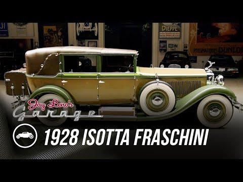 Nethercutt’s 1928 Isotta Fraschini Landaulet Type 8A | Jay Leno's Garage #Video