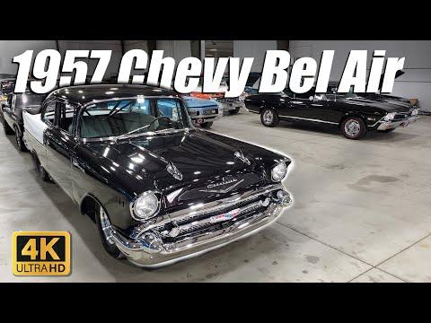 1957 Chevrolet 150 Bel Air Restomod For Sale Vanguard Motor Sales #Video