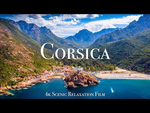 Corsica 4K - Scenic Relaxation Film With Calming Music #Video