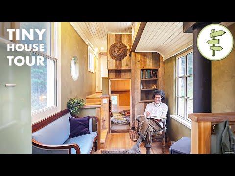 One of a Kind Tiny House with Super Clever Layout & Cozy Interior Design – FULL TOUR #Video